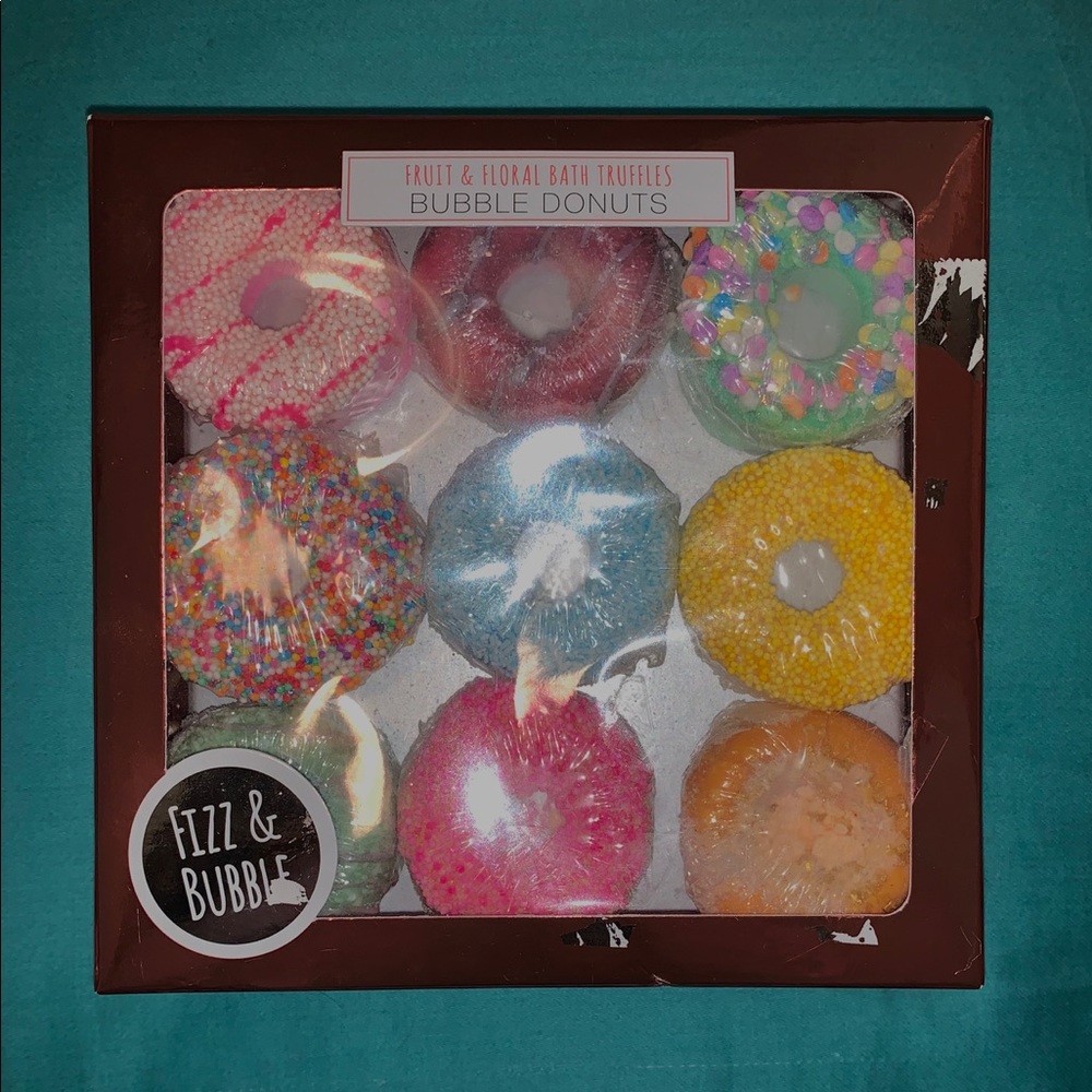 donut bath fizzies